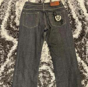 Vintage Phat Farm Y2K Baggy Embroidered Patch Denim Jeans